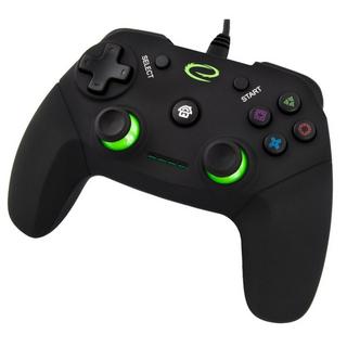 eStore  Esperanza - Gamepad per PC/PS3, GX550 - Nero 