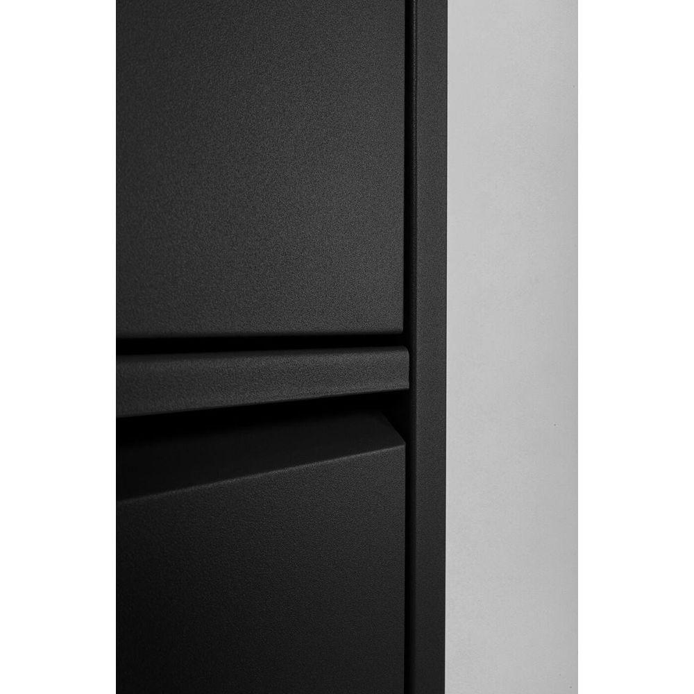 KARE Design Boite à chaussures Caruso 5 pièces noir  