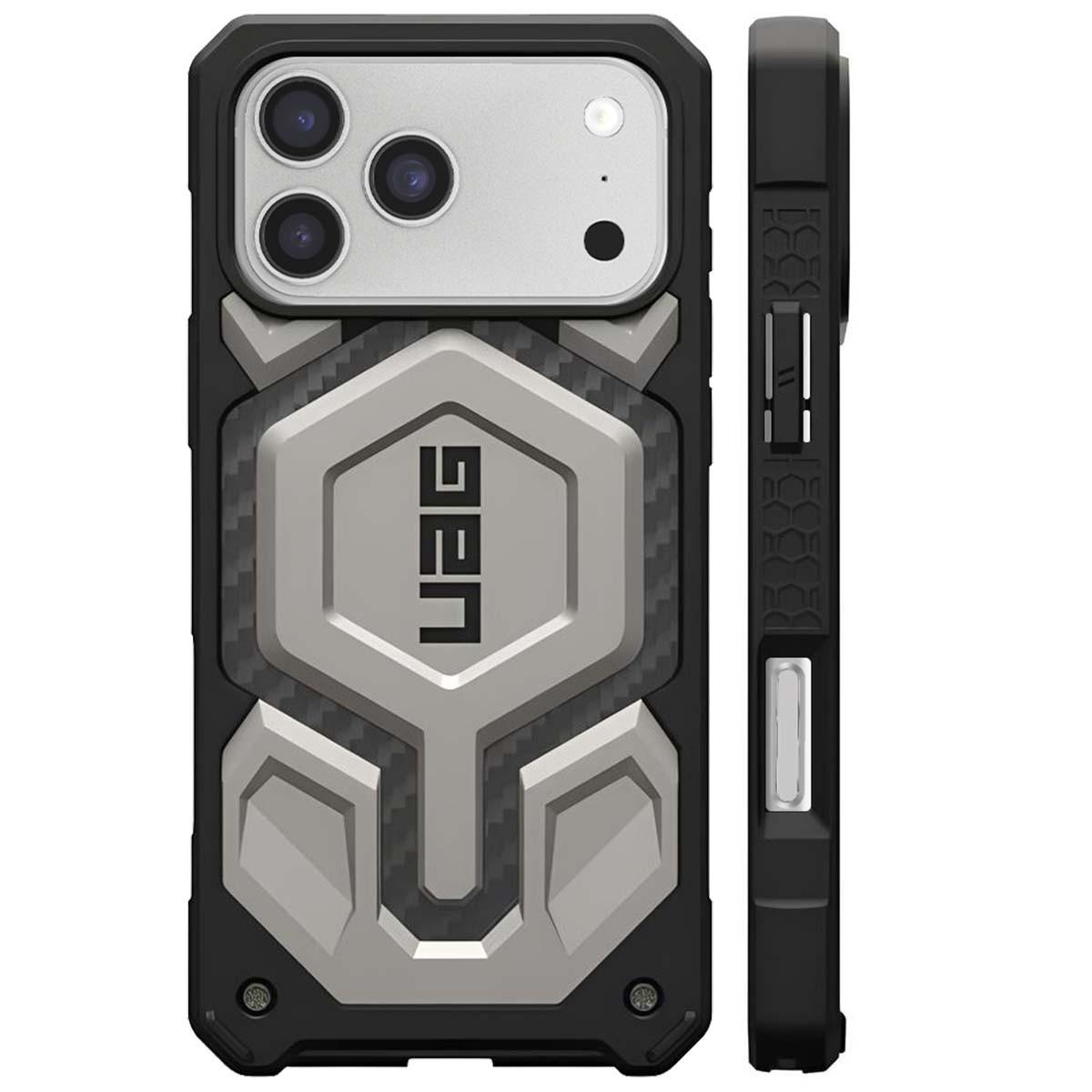 UAG  Custodia per iPhone 17 Pro Max Compatibile MagSafe Serie Monarch Pro 