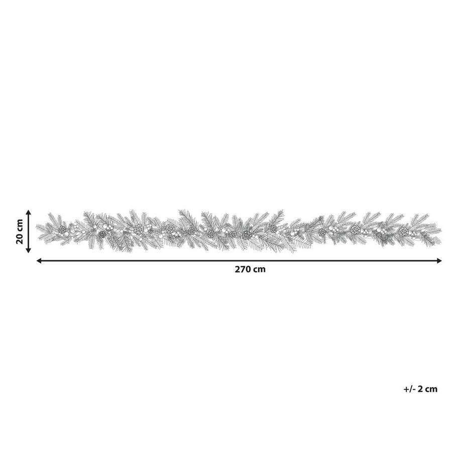 Beliani  Girlande aus Kunststoff Klassisch PAIMIO 