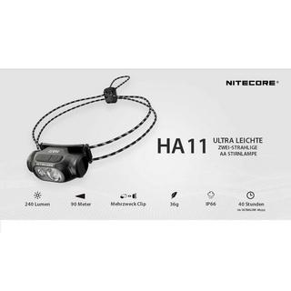 NITECORE  HA11 - 240 Lumen 