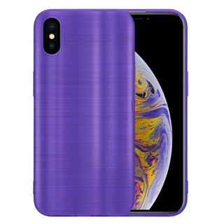 Cadorabo  Hülle für Apple iPhone XS MAX im Brushed Design 