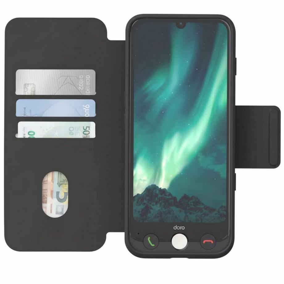 doro  Étui portefeuille Aurora A31 Gris graphite 