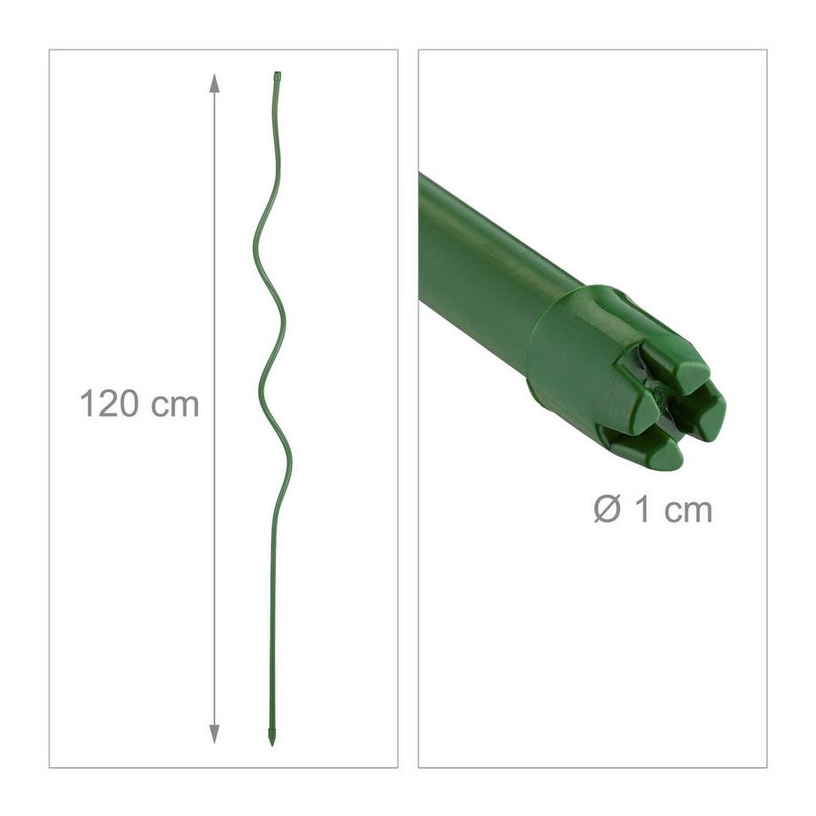 B2X Bastoncino a spirale per pomodori in confezione da 20  