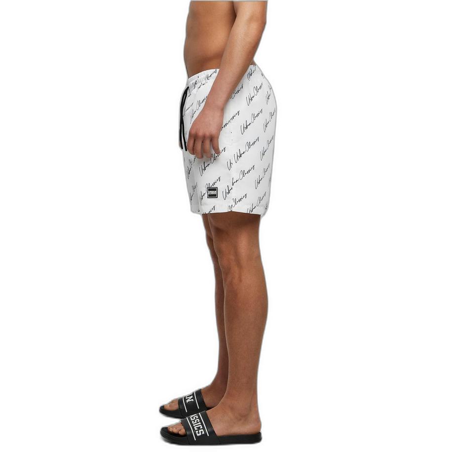 URBAN CLASSICS Pattern Badeshorts  