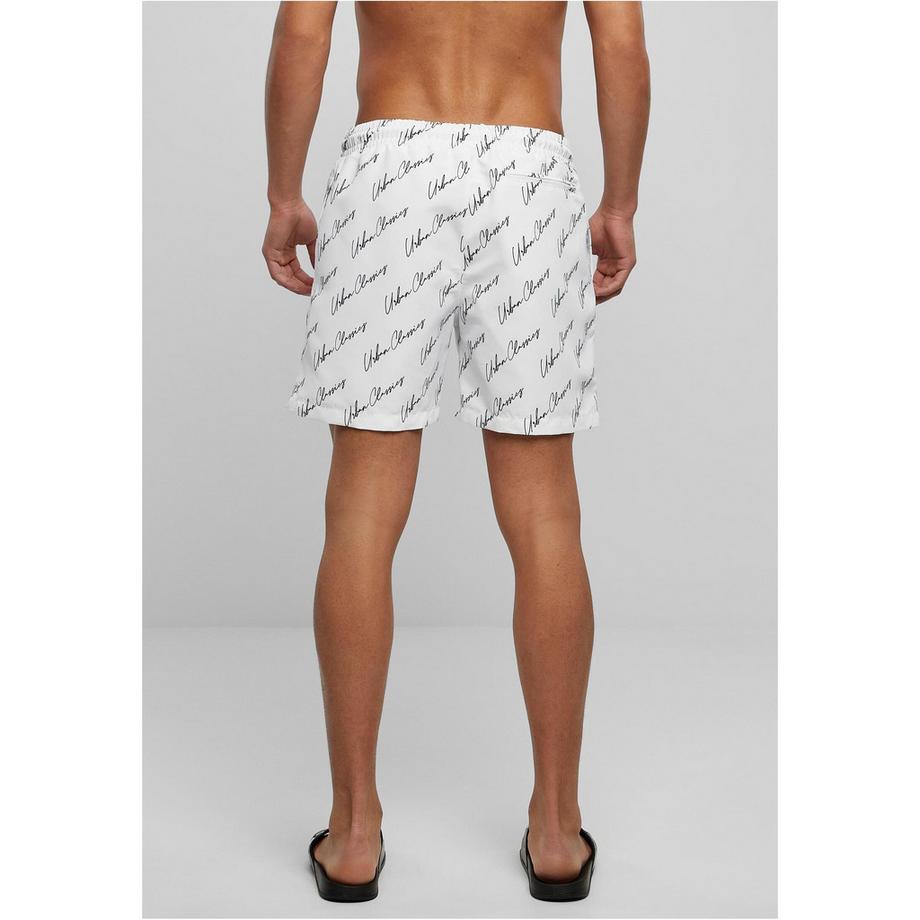 URBAN CLASSICS Pattern Badeshorts  