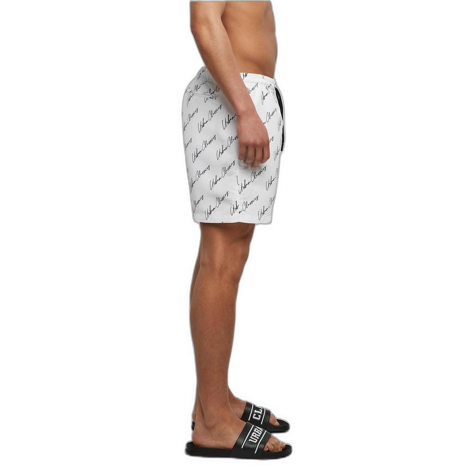 URBAN CLASSICS Pattern Badeshorts  