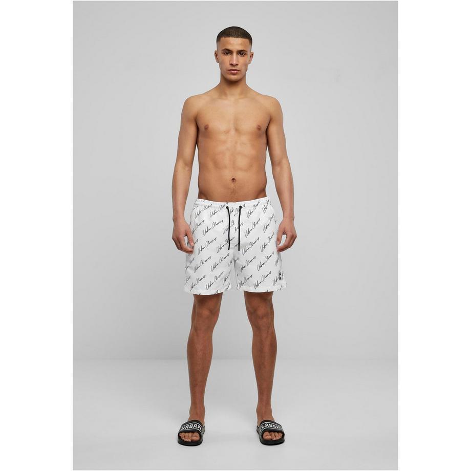 URBAN CLASSICS Pattern Badeshorts  