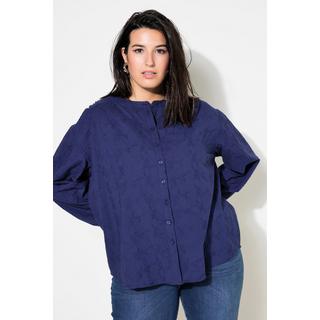 Studio Untold  Bluse, oversized, Struktur-Qualität, Ballon-Langarm 