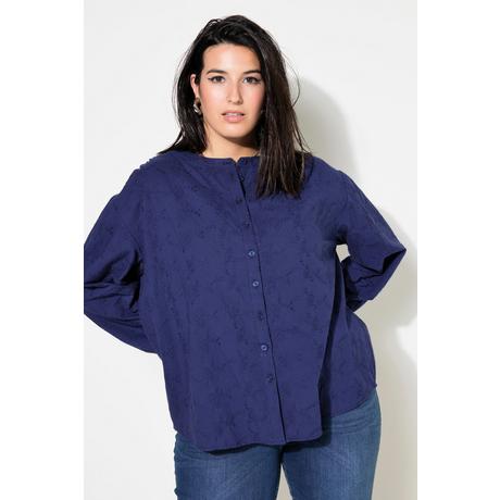 Studio Untold  Bluse, oversized, Struktur-Qualität, Ballon-Langarm 