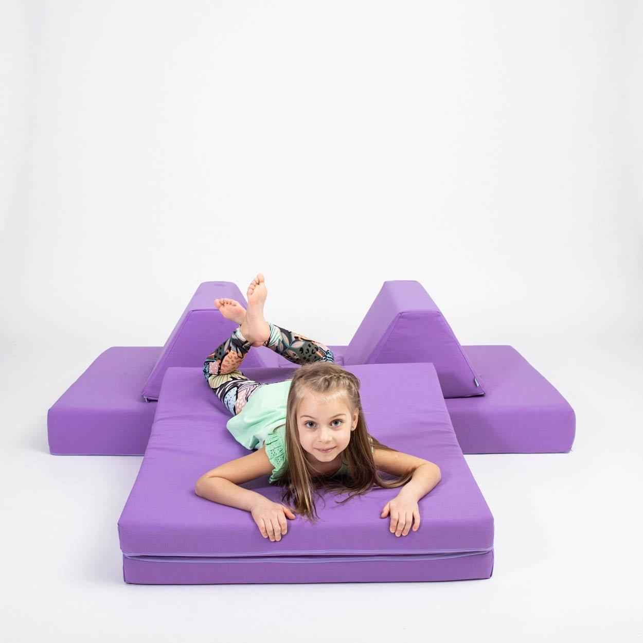 Couchy Kindersofa XL - Violett  