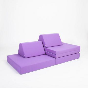 Kindersofa XL - Violett