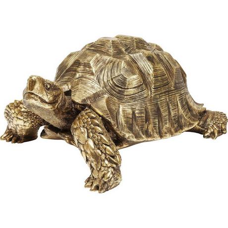 KARE Design Deko Figur Turtle Gold XL  