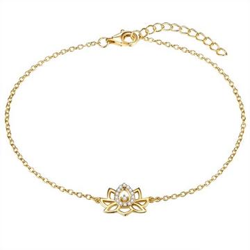 Armband Lotusblume