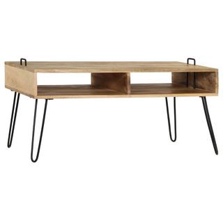 VidaXL Table basse bois  