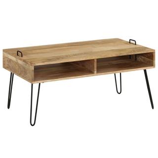 VidaXL Table basse bois  