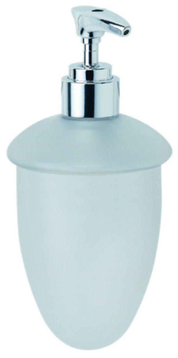 diaqua Distrib. savon pompe plastique blanc opaque/chromé  