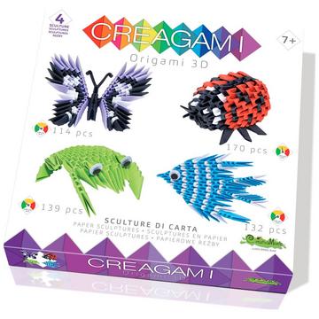 Origami 3D 4er Set Tiere (555Teile)
