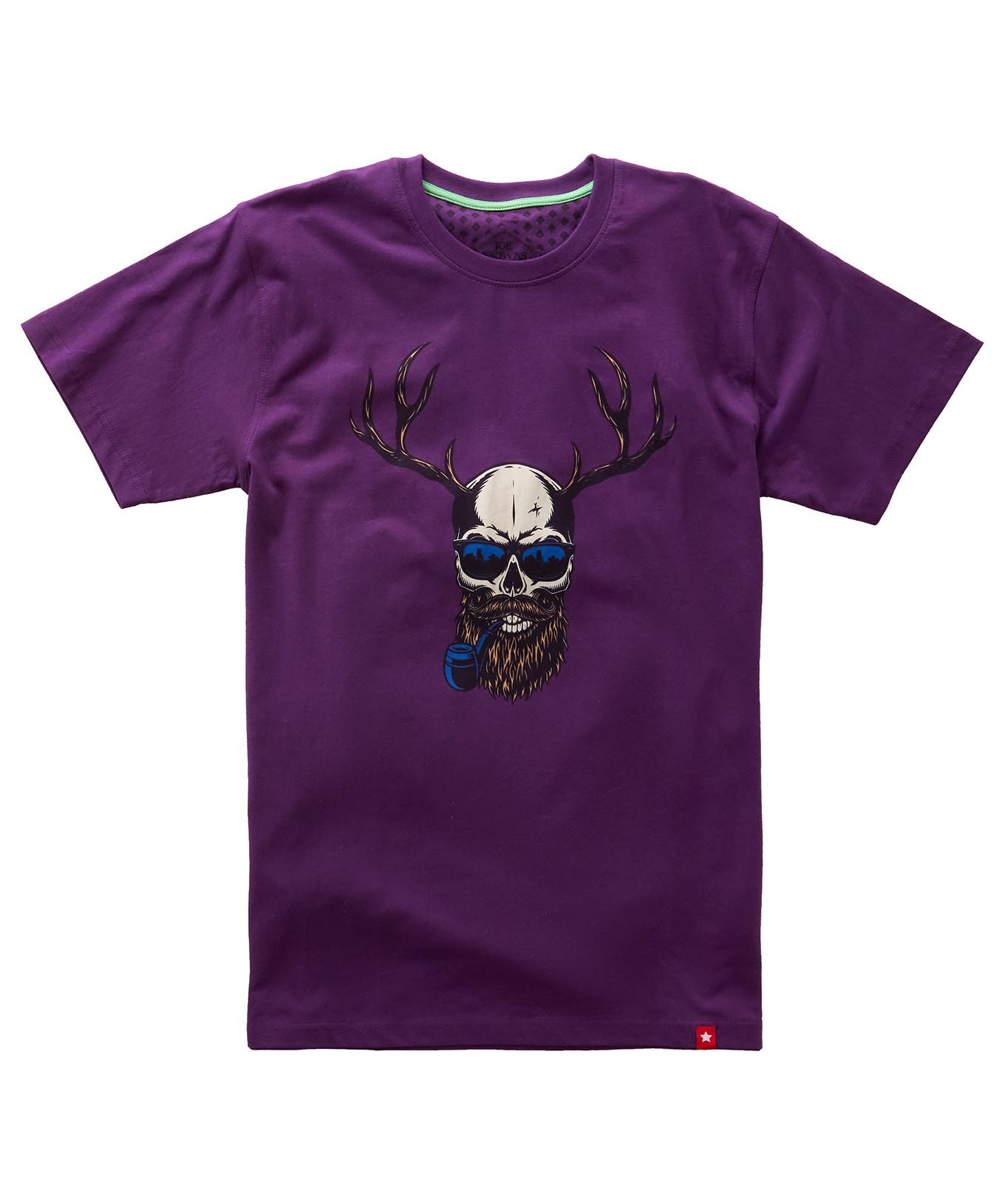 Joe Browns  Biker-T-Shirt mit Totenkopf-Aufdruck 