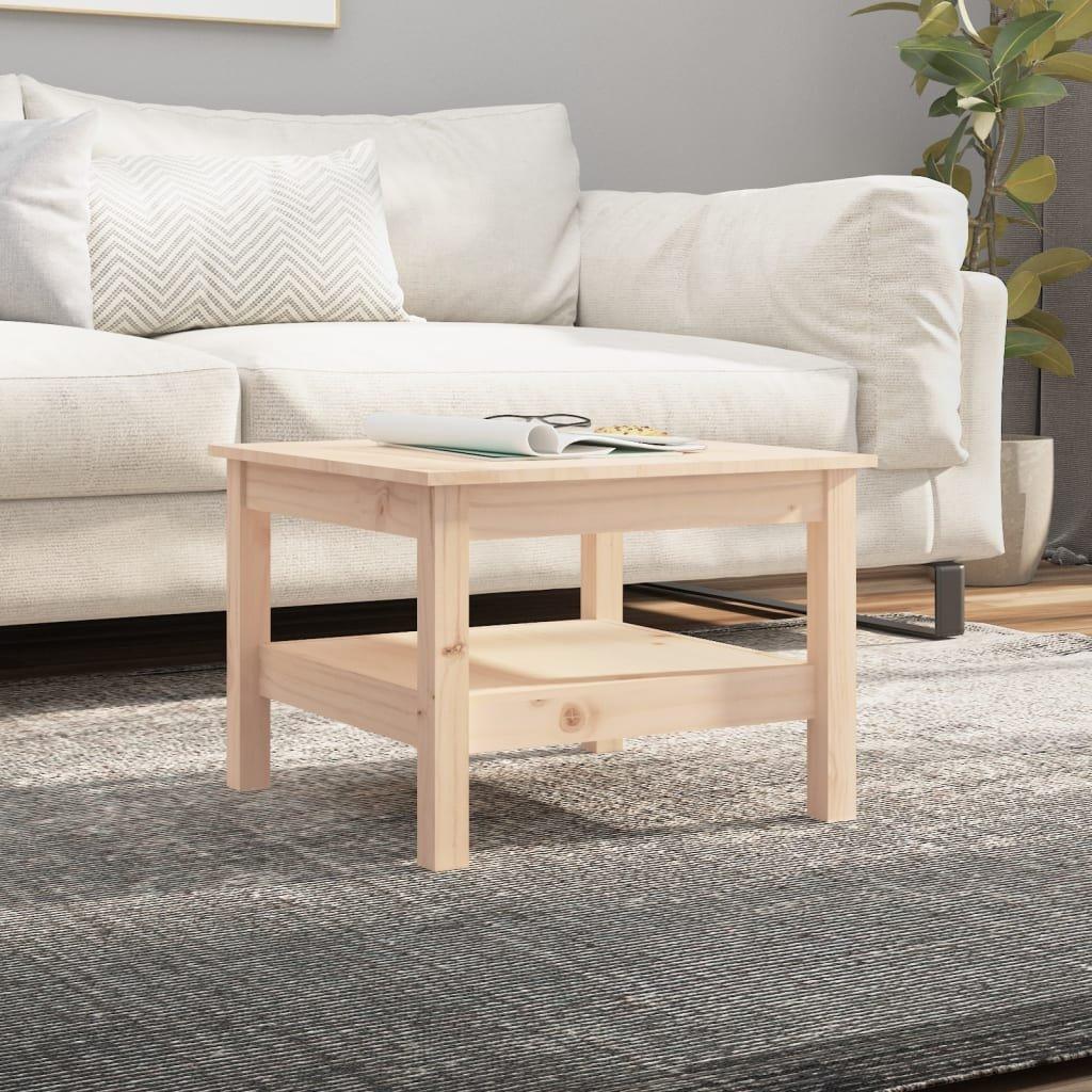 VidaXL Table basse bois de pin  