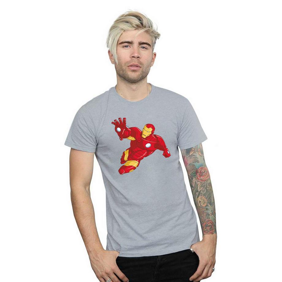 Iron Man Iron Man Grafik Print T-Shirt  