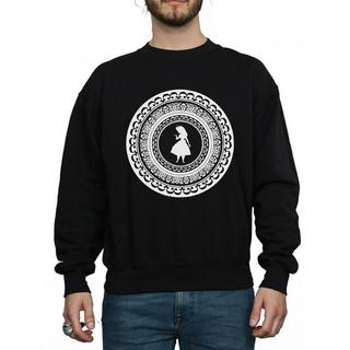 Disney  Alice In Wonderland Circle Sweatshirt 