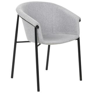 Beliani Lot de 2 chaises en Polyester Moderne AMES  