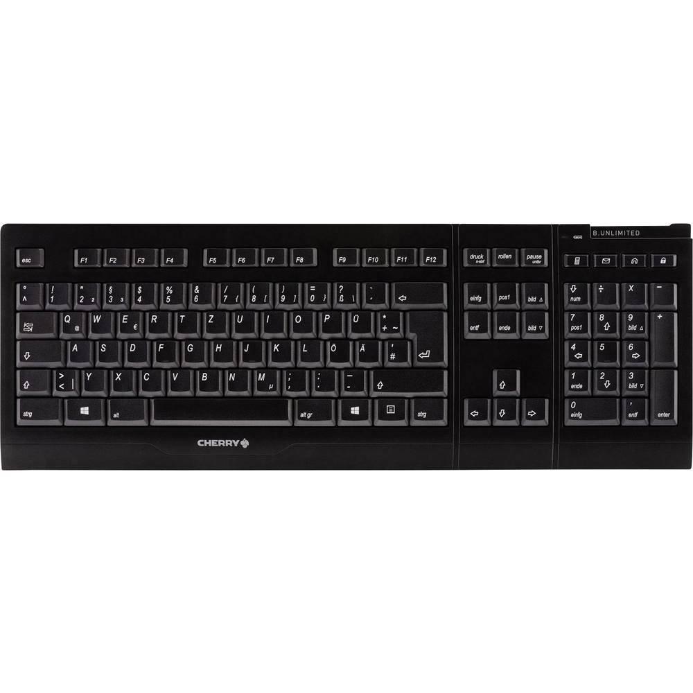Cherry  Funk-Tastatur- und Maus-Set, Schweizer Layout 