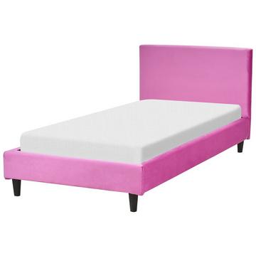 Letto con rete a doghe en Velluto Moderno FITOU