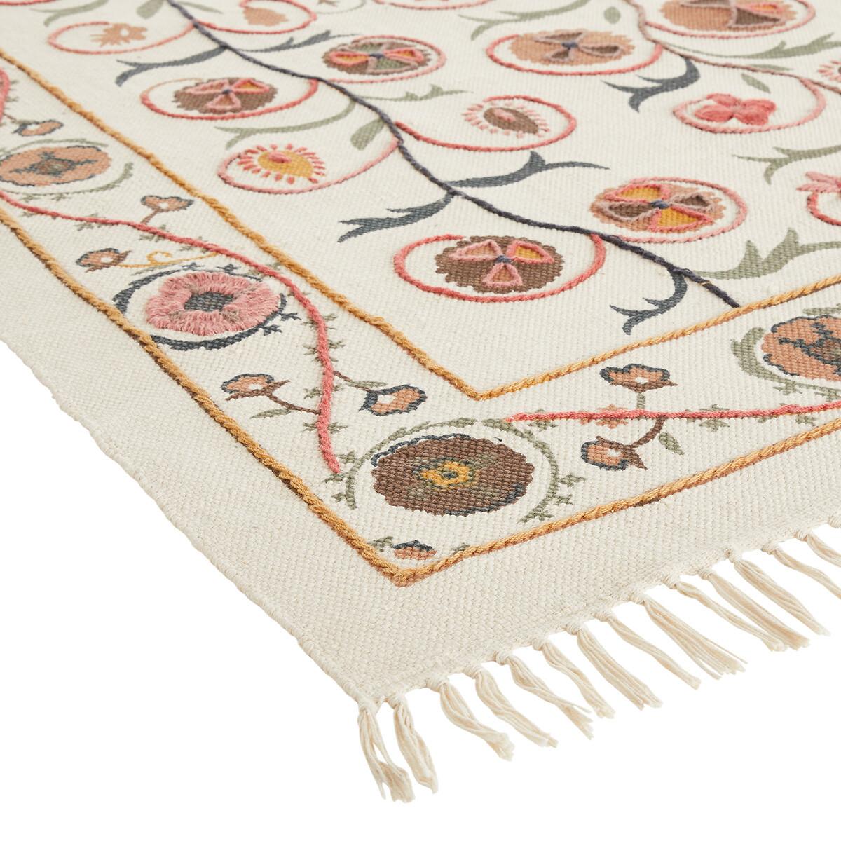 La Redoute Intérieurs Tapis tissé plat 100% coton  