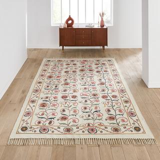 La Redoute Intérieurs Tapis tissé plat 100% coton  