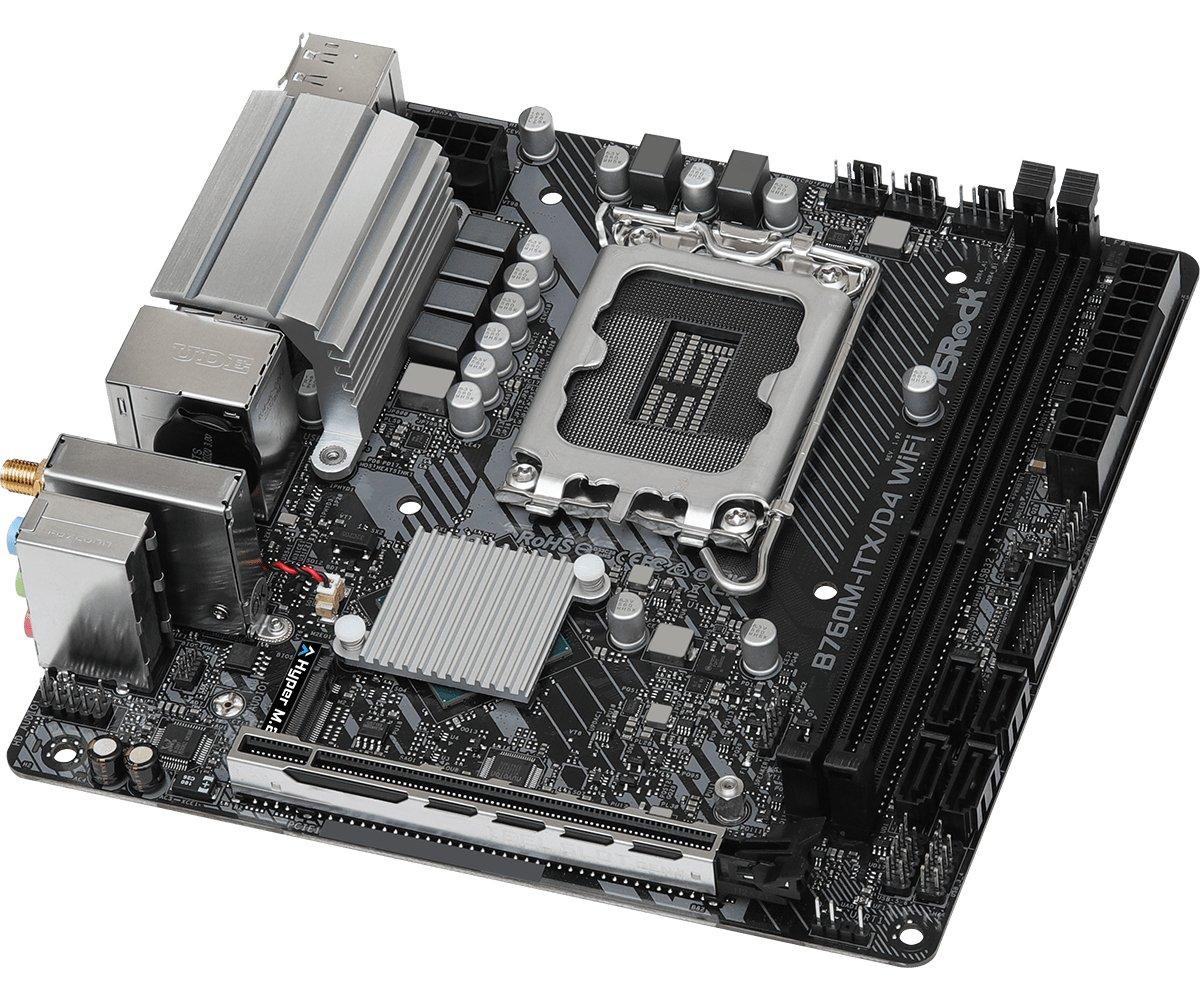 ASRock  B760M-ITX/D4 WiFi Intel B760 LGA 1700 mini ITX 