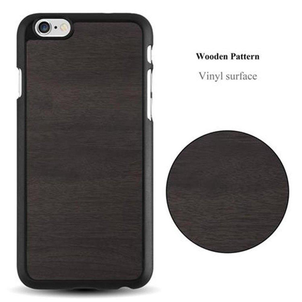 Cadorabo  Hülle für Apple iPhone 6  6S Hard Case in Holz Optik 