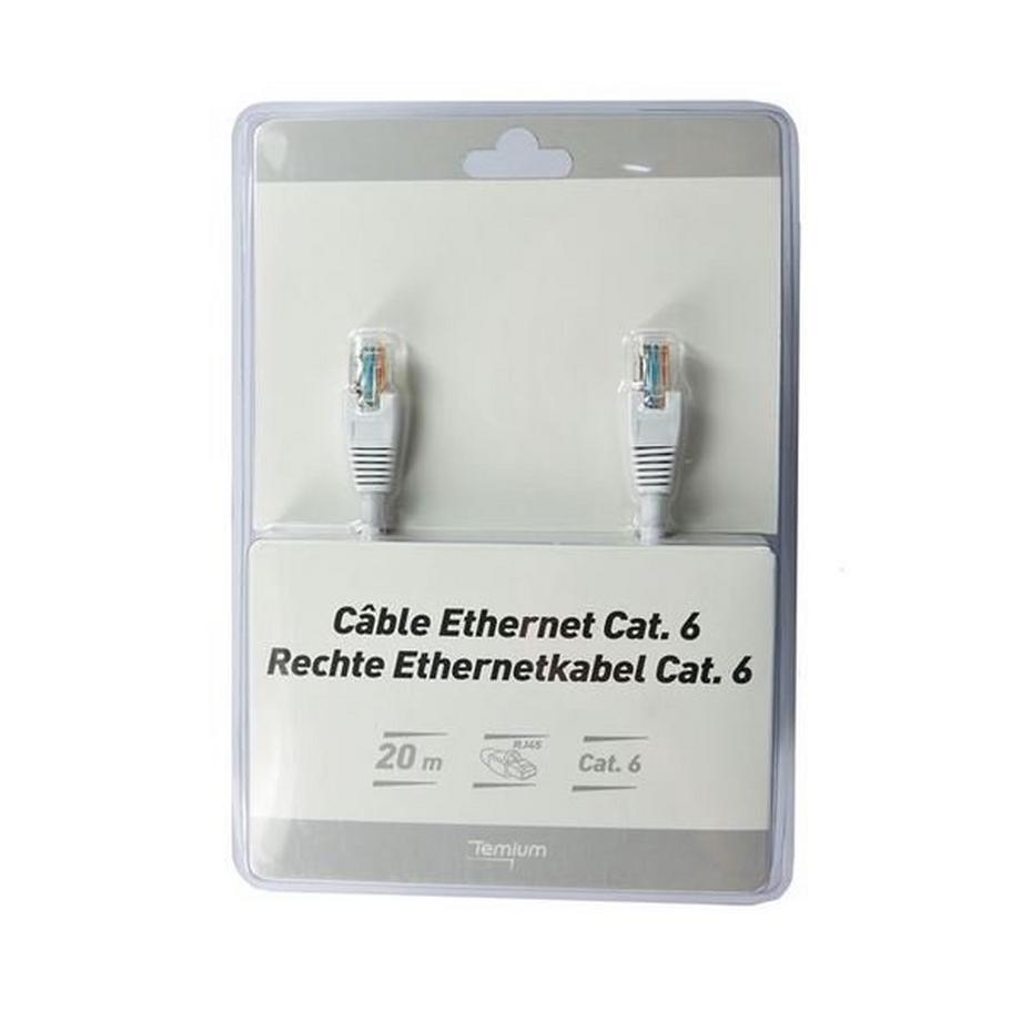 Temium  Câble  Ethernet RJ45 20 m 