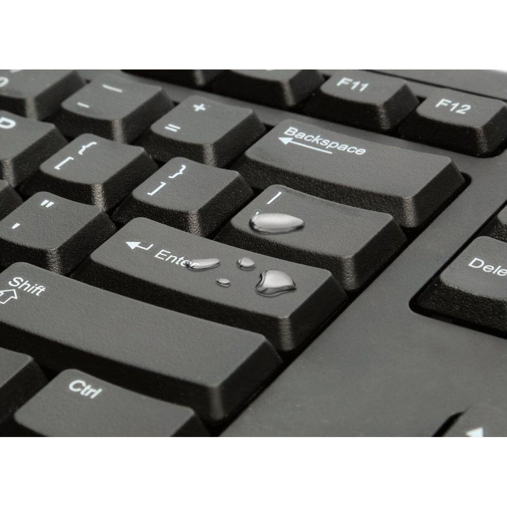 Kensington  ValuKeyboard tastiera USB QWERTZ Tedesco Nero 