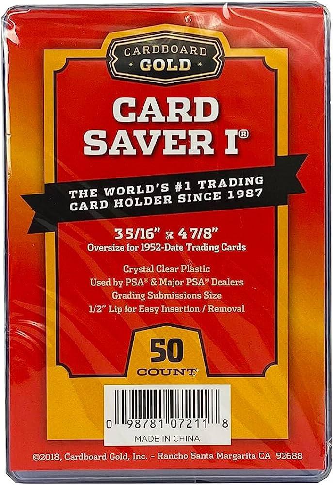 Ultra PRO  50 Cardboard Gold Graded Card PSA Submission Card Savers 1 