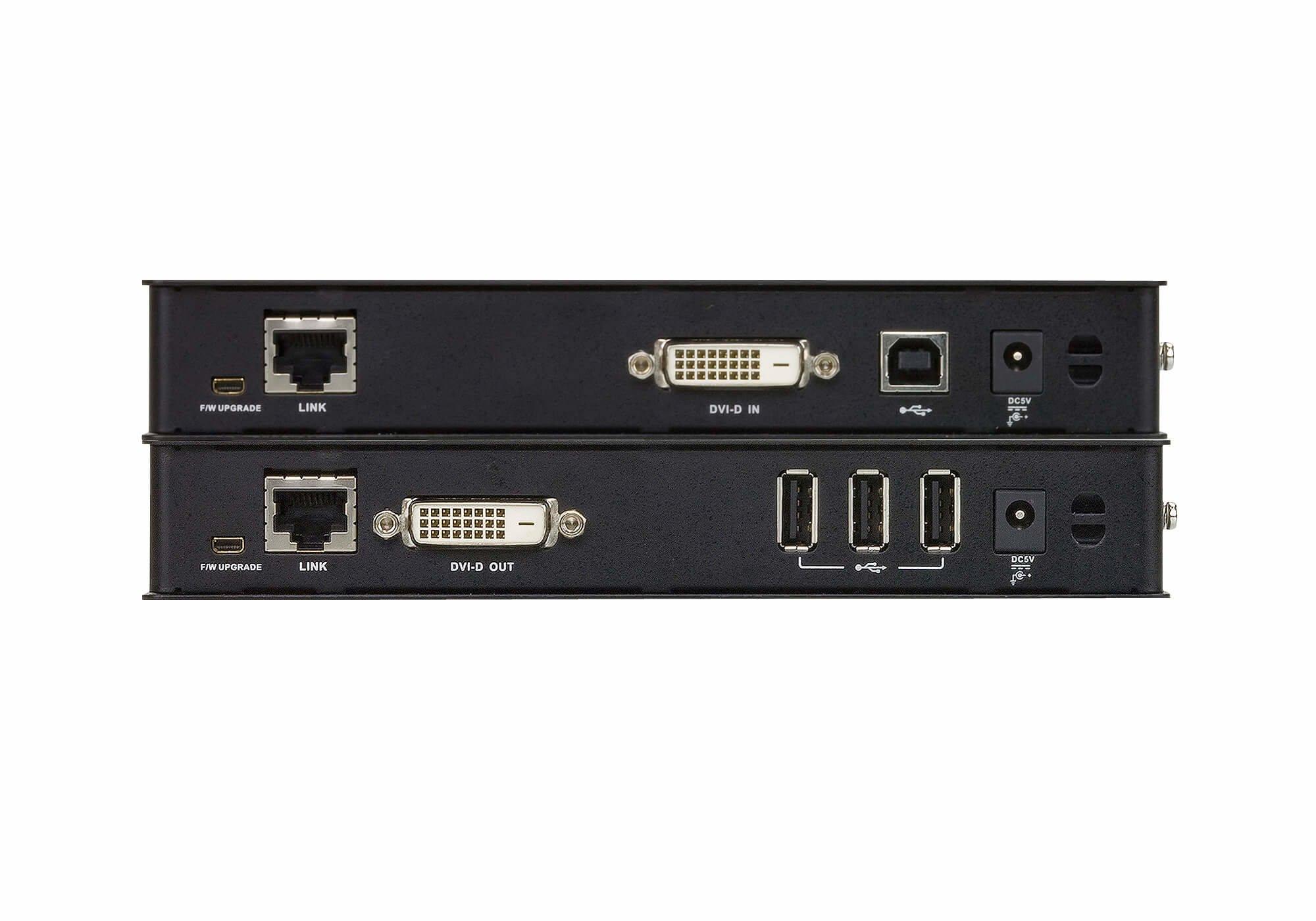 ATEN  DVI HDBaseT KVM Extender mit ExtremeUSB® (1920 x 1200 bei 100m) 