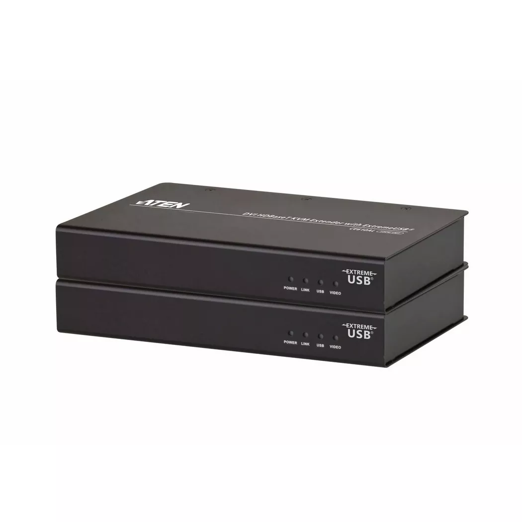 ATEN DVI HDBaseT KVM Extender mit ExtremeUSB® (1920 x 1200 bei 100m)