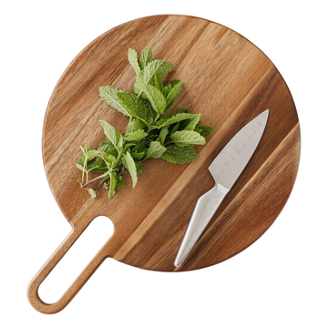 Plateau de service Eclipse Acacia moyen naturel