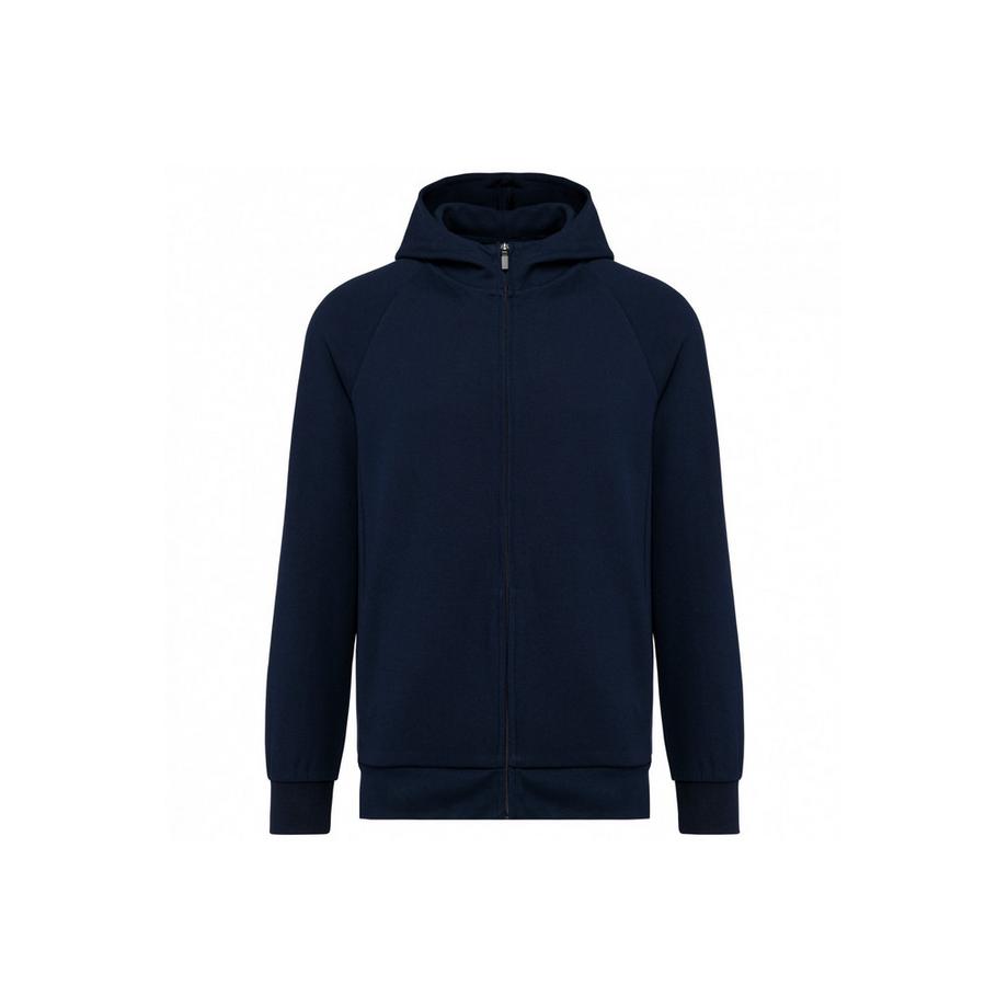 sweatshirt à capuche zippé
