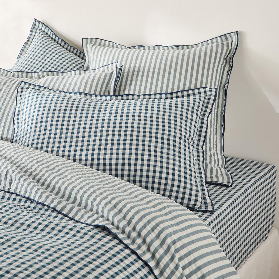 La Redoute Intérieurs Taie d'oreiller coton seersucker  