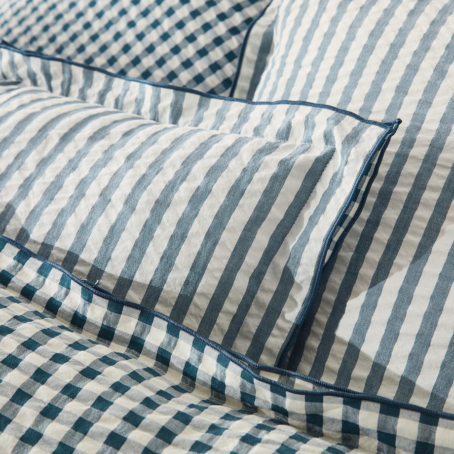 La Redoute Intérieurs Taie d'oreiller coton seersucker  