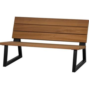 Banc de jardin Banco nature noir 138