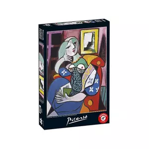 Puzzle Lady with book (1000Teile)