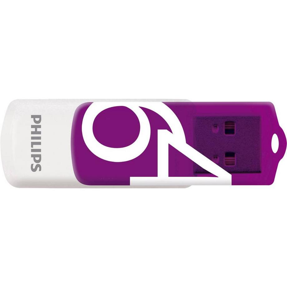 PHILIPS  VIVID USB-Stick 64 GB lila FM64FD05B/00 USB 2.0 