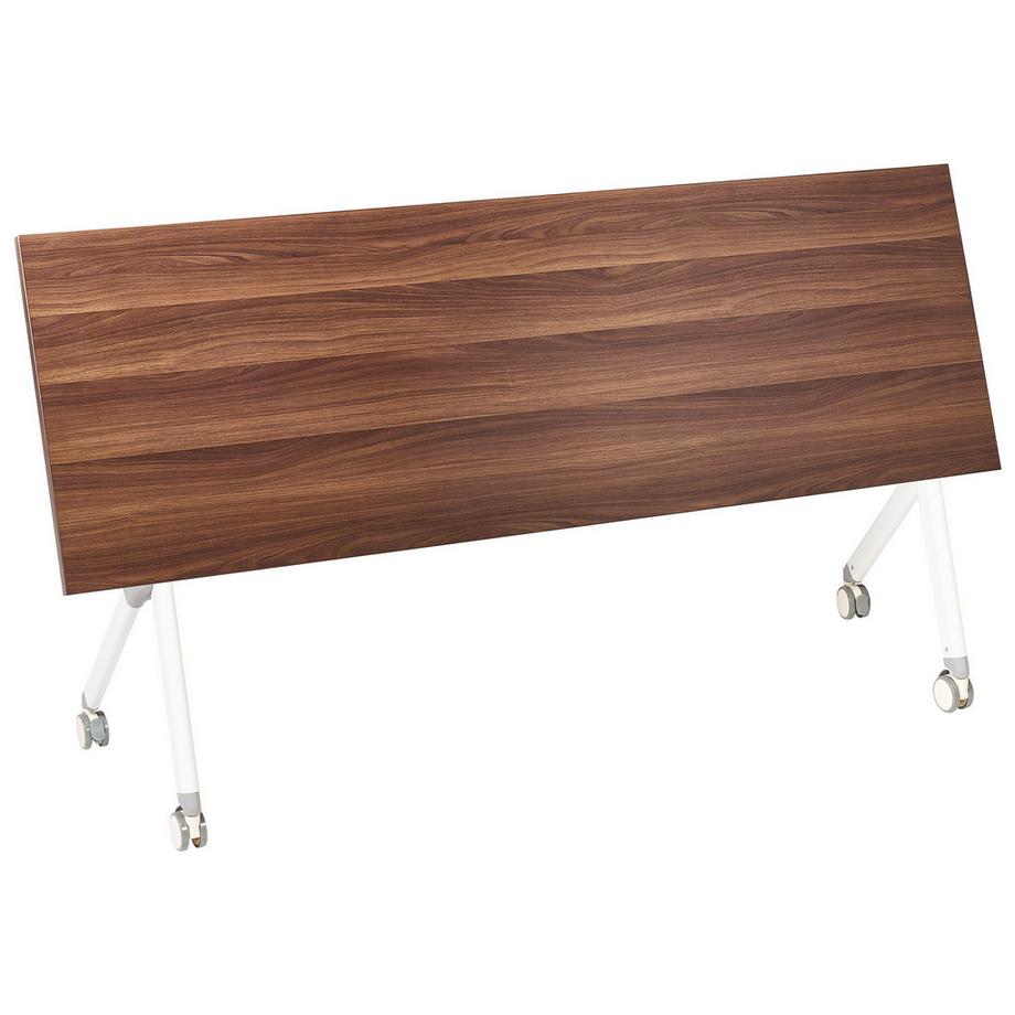 Beliani Bureau pliable en Panneau de particules mélaminé (MFC)  BENDI  