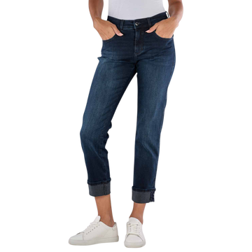 Darleen Jeans Straight Fit Crop TU Plate