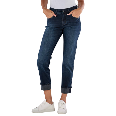 ANGELS Darleen Straight Fit Crop Jeans TU Plate  