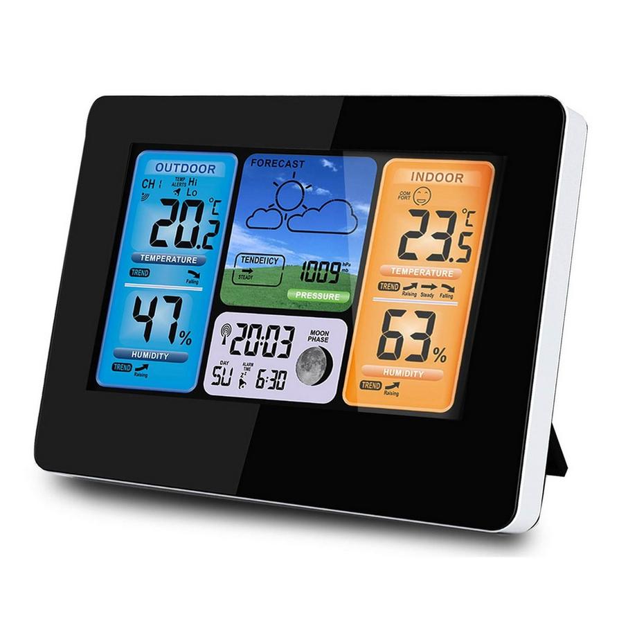 B2X  Elegante Wetterstation mit Display BD-902, 