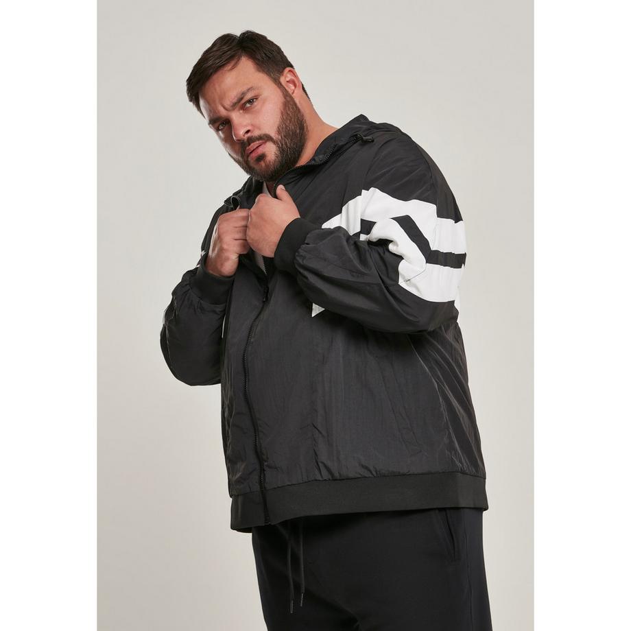 URBAN CLASSICS Parka grandes tailles Urban Classic crinkle panel tra  